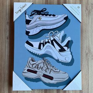 Design District Studio Designer Sneaker Hanging Wall Art